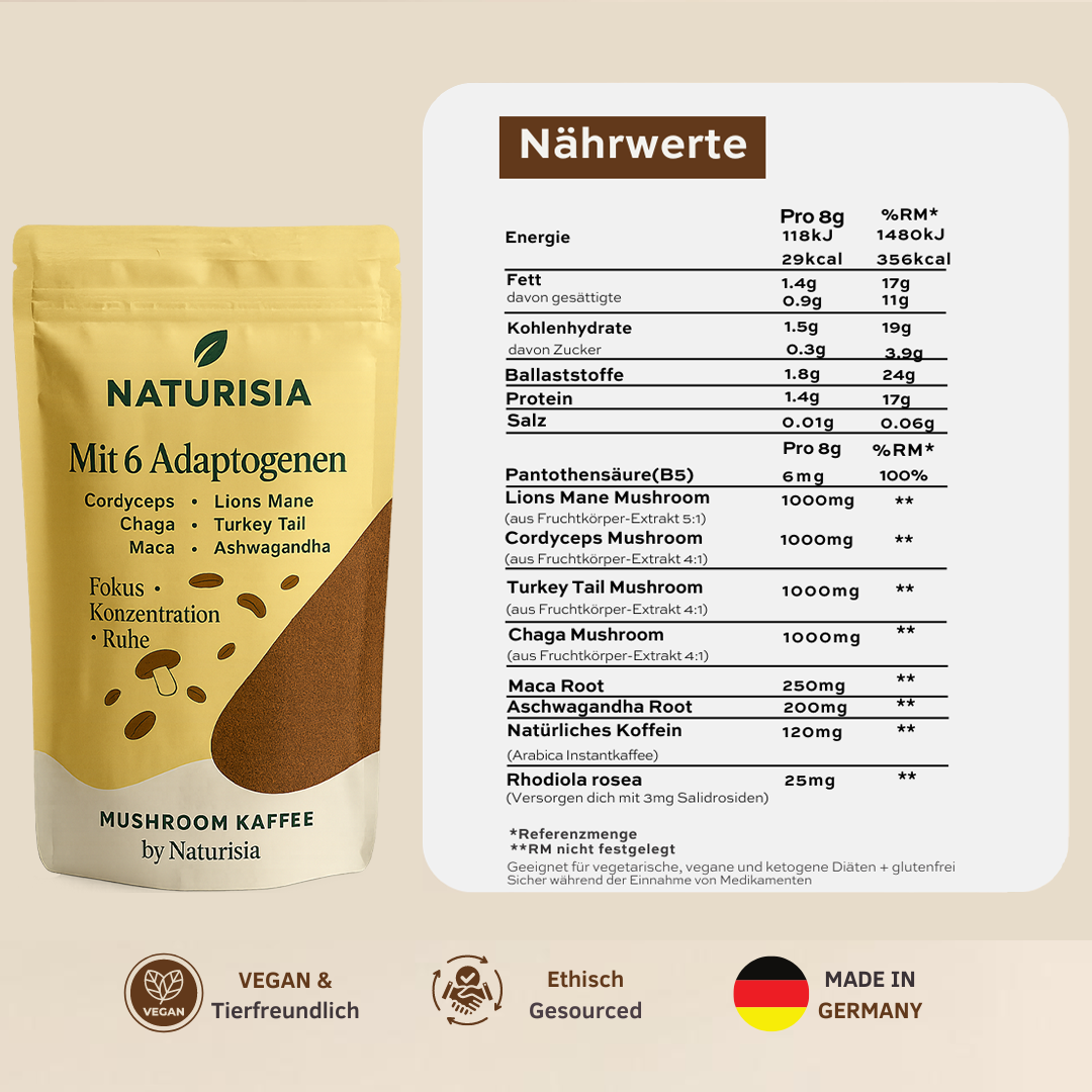 Mushroom Kaffee | Naturisia